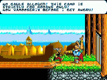 Asterix and the Power of the Gods (Europe) (Beta) screen shot game playing